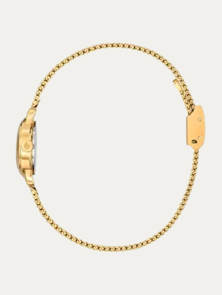 Montre Lip - Henriette maille milanaise dorée