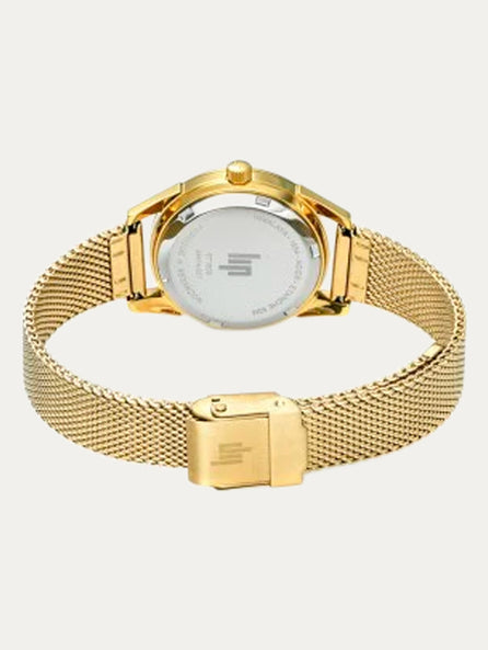 Montre Lip - Himalaya 29mm maille milanaise dorée