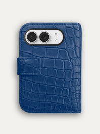 Leather Folio for iPhone Duo - Alligator