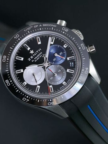 Zenith - Rubber B - Rubber Strap for Chronomaster Sport - Tang Buckle Series