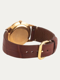 Montre d'occasion - Longines 18K or rose 33mm N°2050