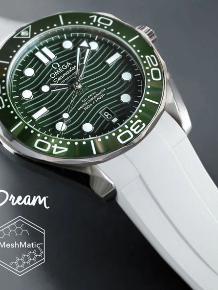 Omega - Rubber B - Bracelet caoutchouc pour Seamaster 300 - The Dream Strap
