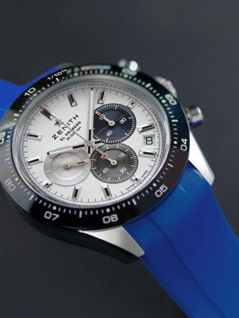 Zenith - Rubber B - Rubber Strap for Chronomaster Sport - Tang Buckle Series
