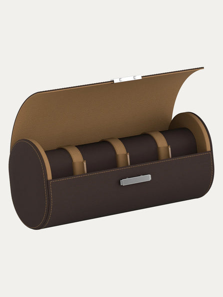 Scatola del Tempo - Étui pour 4 montres cuir Pochette