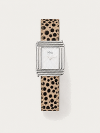 Poiray Watch Leather Strap (calf, textile, goat)