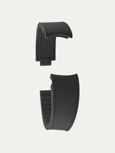 Rolex – Bracelet-montre R Strap caoutchouc – Oyster edition