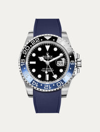 Rolex – R strap Premium - Bracelet-montre caoutchouc motif cordura pour GMT Master II céramique & bracelet Jubilé