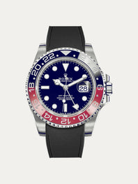 Rolex – R strap Premium - Bracelet-montre caoutchouc motif cordura pour GMT Master II céramique & bracelet Oyster