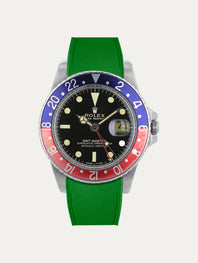 Rolex – R Premium Strap - Cordura pattern rubber watch strap for GMT Master & Jubilee watch strap