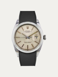 Rolex – R strap Premium – Cordura-pattern rubber watch strap for Oyster Perpetual Date 35mm