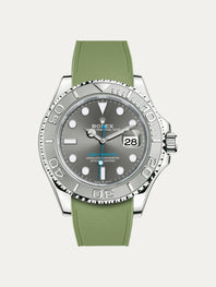 Rolex – R strap Premium - Bracelet-montre caoutchouc motif cordura pour Yachtmaster 40mm & bracelet Oyster
