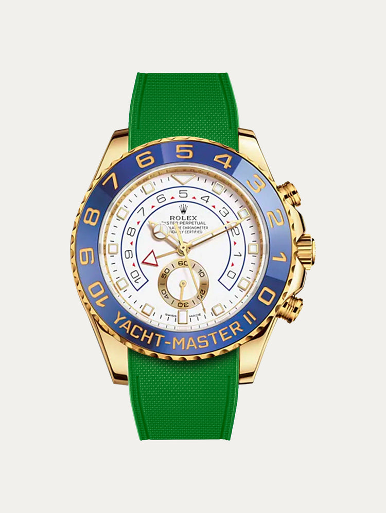 Rolex – R strap Premium - Bracelet-montre caoutchouc motif cordura pour Yachtmaster II 44mm & bracelet Oyster