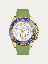 Rolex – R strap Premium - Bracelet-montre caoutchouc motif cordura pour Yachtmaster II 44mm & bracelet Oyster