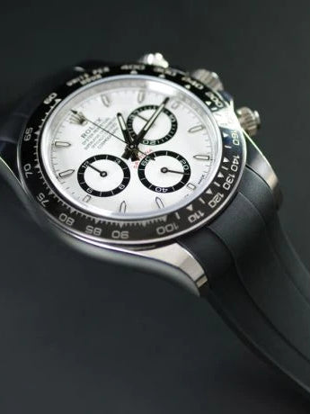 Rolex - Rubber B - Daytona Ceramic Bezel Oyster Bracelet Rubber Strap (2023-Present) - Tang Buckle Series