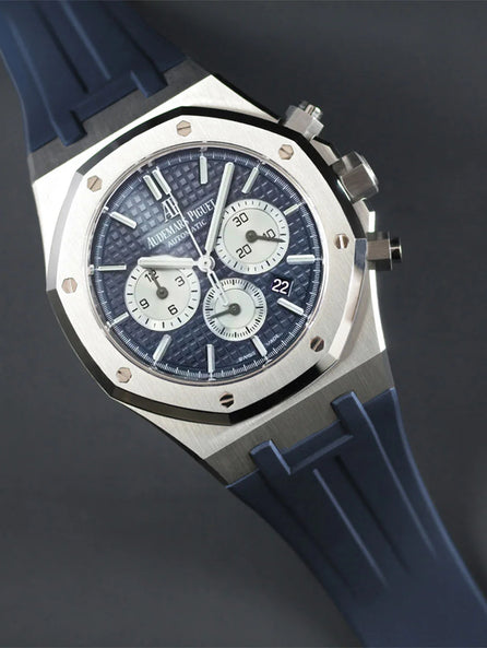 Audemars Piguet - Rubber B - Bracelet caoutchouc pour Royal Oak 41mm sur métal - Série Velcro®