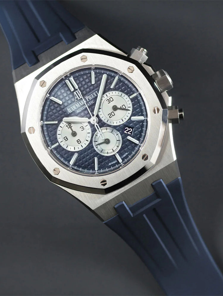 Audemars Piguet - Rubber B - Rubber strap for Royal Oak 41mm on metal - Velcro® Series