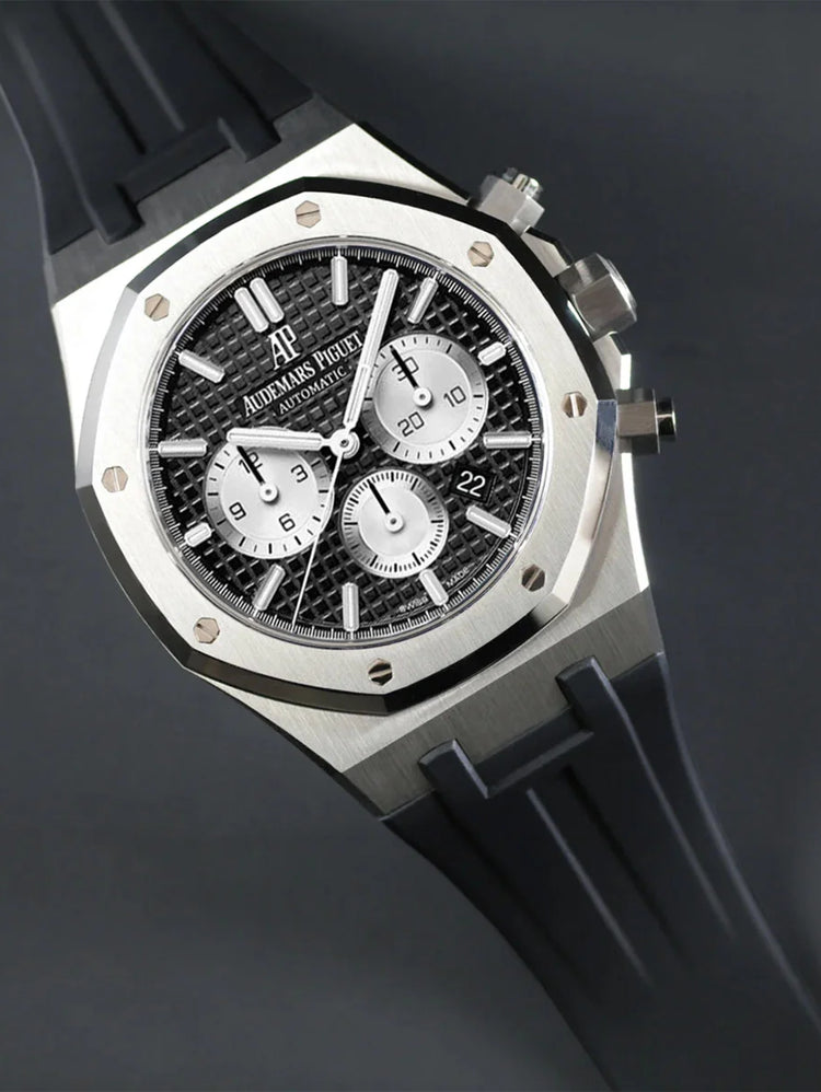 Audemars Piguet - Rubber B - Rubber strap for Royal Oak 41mm on metal - Velcro® Series