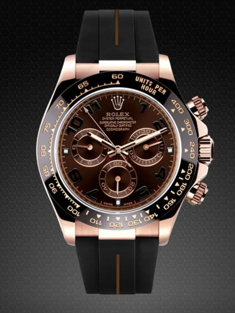 Rolex - Rubber B - Rubber strap for rose gold Daytona leather