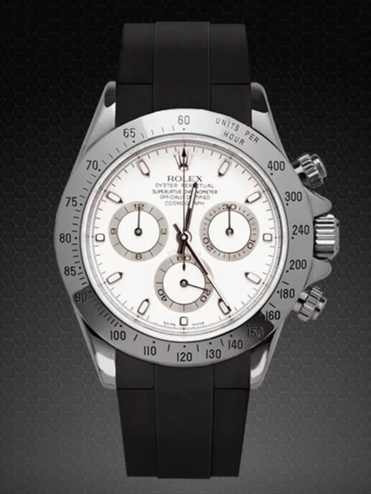 Rolex - Rubber B - Rubber Strap for Daytona Oyster Bracelet Steel/Two-Tone/Yellow Gold (Pre-2023) - Classic Series