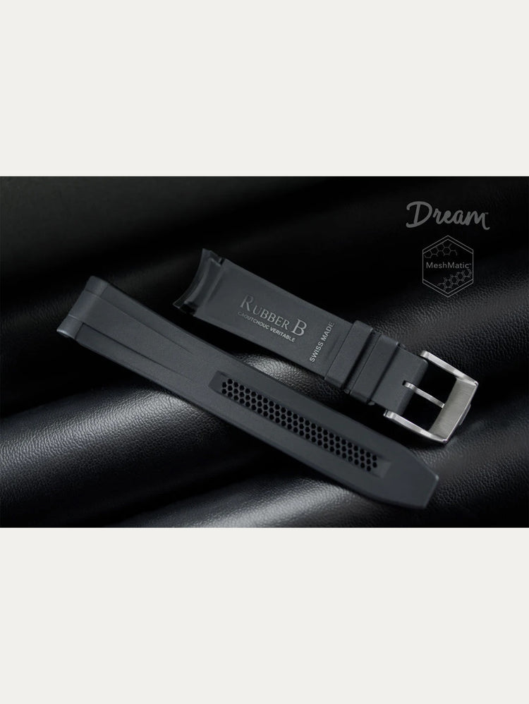 Rolex - Rubber B - Daytona Ceramic Bezel Oyster watch strap Rubber Strap (Pre-2023) - The Dream Strap