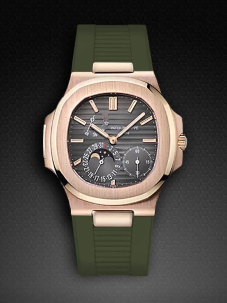 Patek Philippe - Rubber B - Rubber Strap for Nautilus 5712 RG / WG