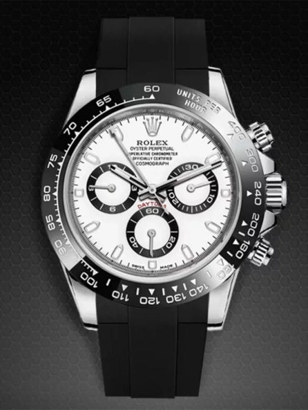 Rolex - Rubber B - Bracelet caoutchouc Daytona Ceramic Bezel Oyster Bracelet (Pre-2023) - Série classique