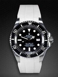 Rolex - Rubber B - Rubber Strap for Deepsea 116660 - Tang Buckle Series