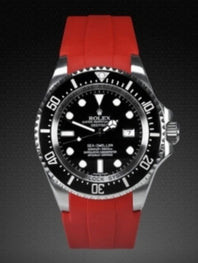 Rolex - Rubber B - Rubber Strap for Deepsea 116660 - Tang Buckle Series