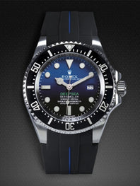Rolex - Rubber B - Rubber Strap for Deepsea 116660 - Tang Buckle Series