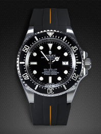 Rolex - Rubber B - Rubber Strap for Deepsea 116660 - Tang Buckle Series