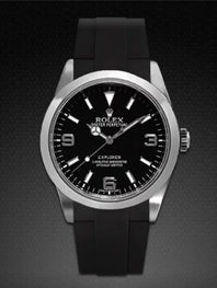 Rolex - Rubber B - Rubber Strap for Explorer I 39mm - Classic Series
