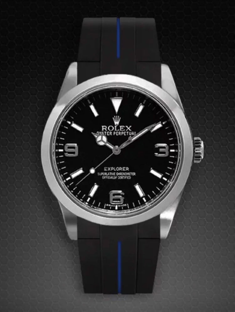 Rolex - Rubber B - Rubber Strap for Explorer I 39mm - Classic Series