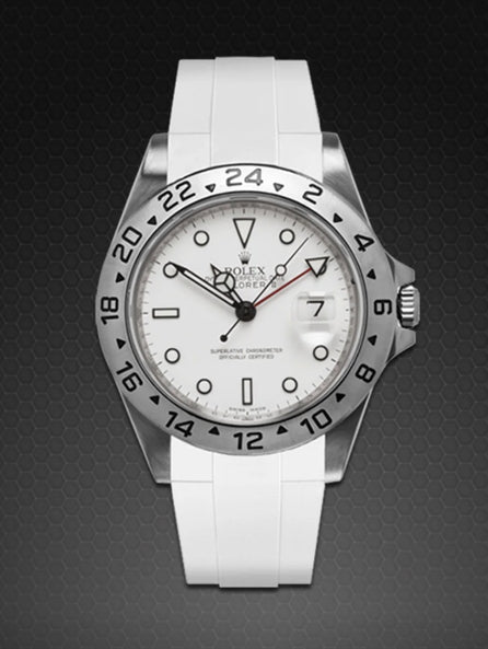 Rolex - Rubber B - Bracelet caoutchouc pour Explorer II 40mm - Série classique