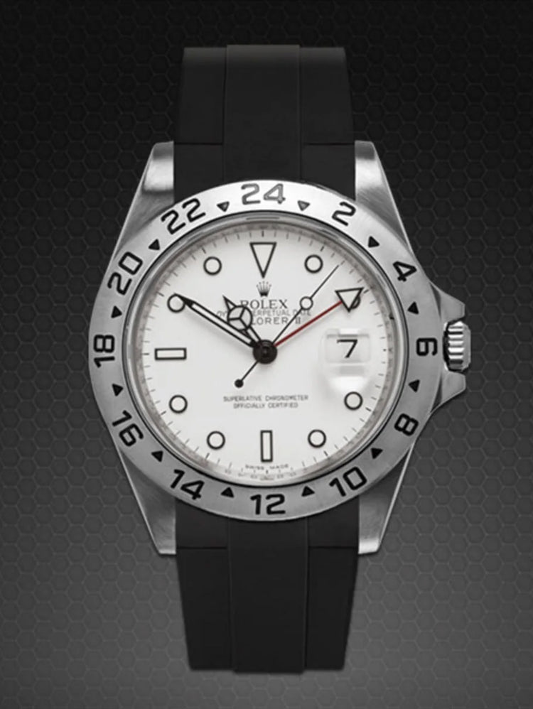 Rolex - Rubber B - Rubber Strap for Explorer II 40mm - Classic Series