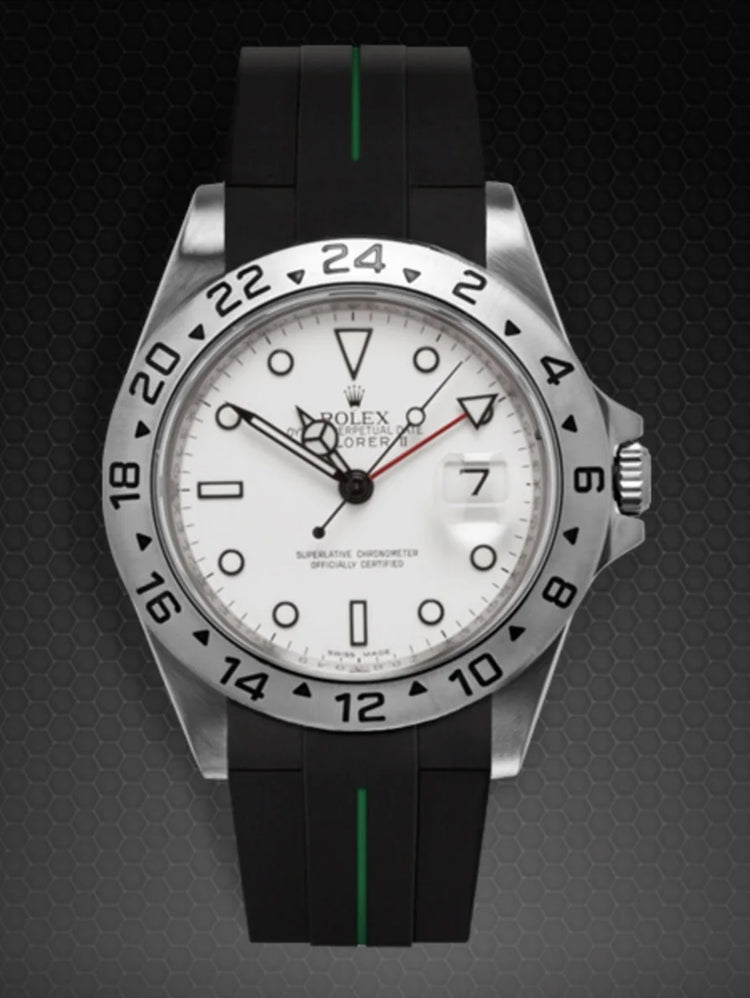 Rolex - Rubber B - Rubber Strap for Explorer II 40mm - Classic Series