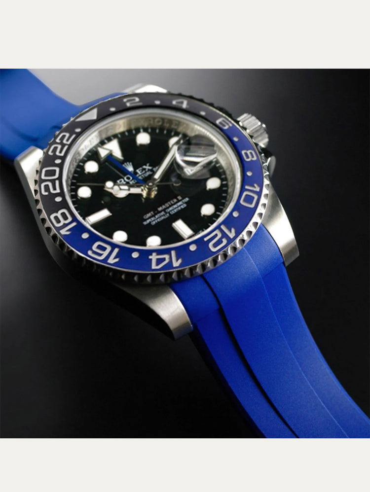 Rolex - Rubber B - Rubber strap for GMT Master II CERAMIC - Tang buckle series