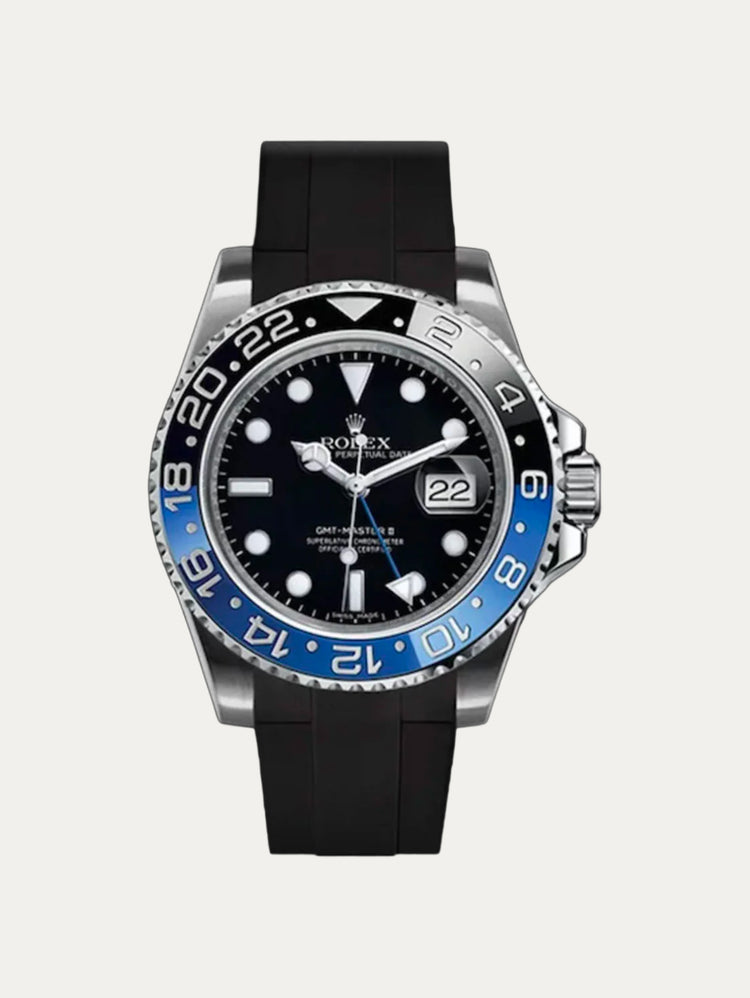 Rolex - Rubber B - Rubber Strap for GMT Master II CERAMIC - Velcro® Series