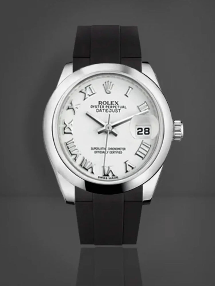 Rolex Oyster Bracelet - Rubber B - Rubber Strap for Oyster Perpetual / Datejust 31mm - Classic Series