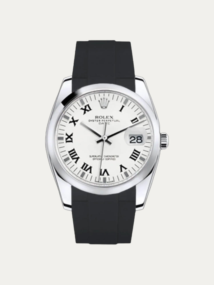 Rolex - Rubber B - Rubber Strap for Oyster Perpetual 34mm / Date 34mm - Classic Series