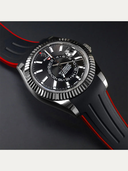 Rolex - Rubber B - Bracelet caoutchouc pour Sky-Dweller Oyster bracelet
