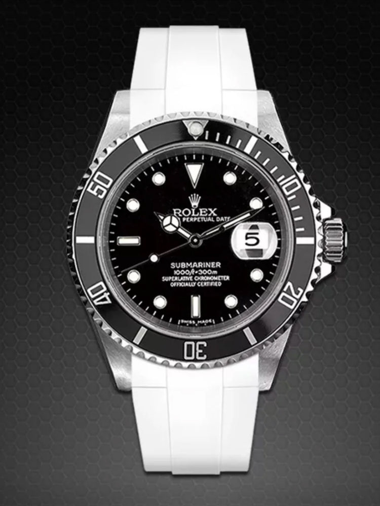 Rolex - Rubber B - Rubber Strap for Submariner 40mm Non-Ceramic - Tang Buckle Series