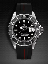 Rolex - Rubber B - Rubber Strap for Submariner 40mm Non-Ceramic - Tang Buckle Series