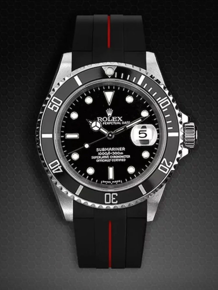 Rolex - Rubber B - Rubber Strap for Submariner 40mm Non-Ceramic - Tang Buckle Series