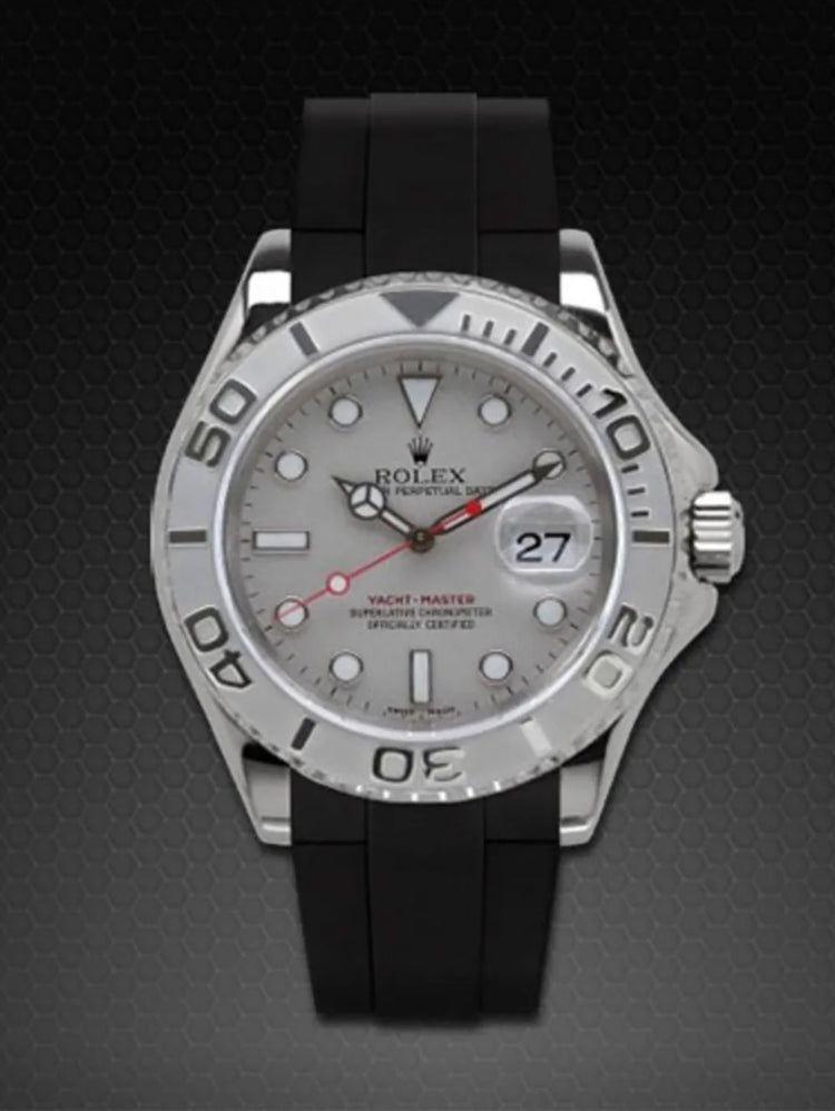 Rolex - Rubber B - Rubber strap for Yachtmaster 40mm - Classic Series