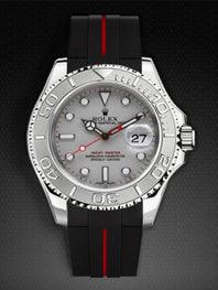 Rolex - Rubber B - Rubber strap for Yachtmaster 40mm - Classic Series