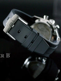 Zenith - Rubber B - Rubber Strap for Chronomaster Sport - Tang Buckle Series