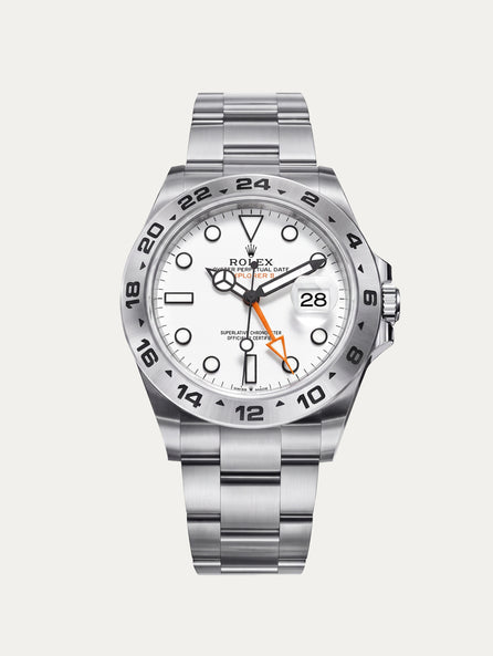 Rolex - Rubber B - Bracelet caoutchouc pour Explorer II 42mm 226570 (2021-present) - Série boucle ardillon
