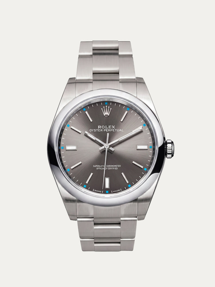 Rolex - Rubber B - Bracelet caoutchouc pour Oyster Perpetual 39mm - Série boucle ardillon