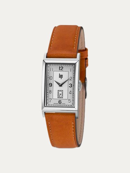 Montre Lip - Churchill T18 bracelet marron moyen
