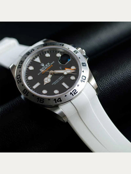 Rolex - Rubber B - Bracelet caoutchouc pour Explorer II 42mm 226570 (2021-present) - Série boucle ardillon